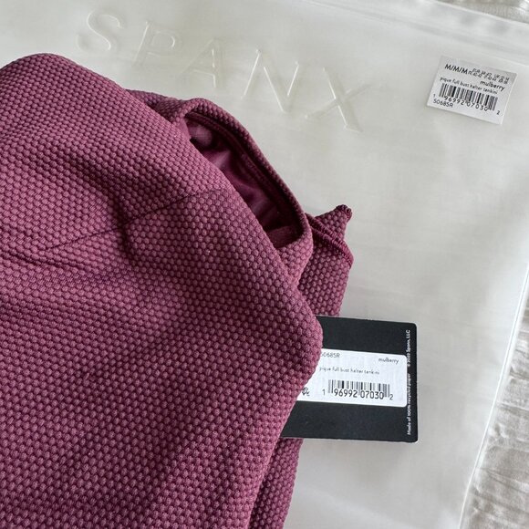 SPANXshape™ Swim Pique Halter Tankini - Picture 4 of 4